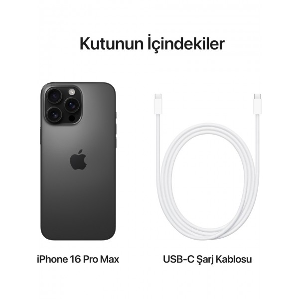 iPhone 16 Pro Max 1tb Siyah